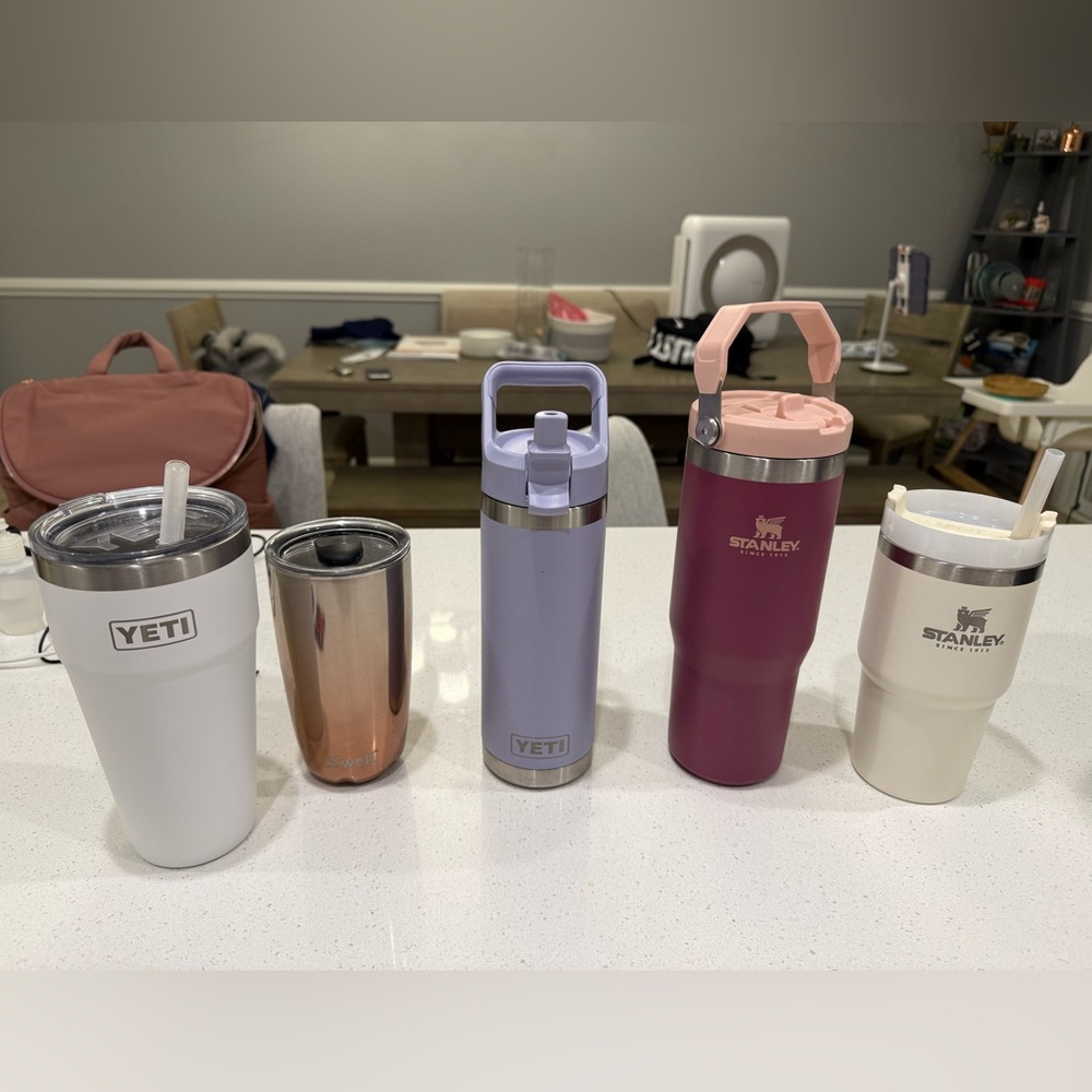 YETI, Swell, and Stanley Tumblers